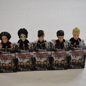 TITANS The My Chemical Romance Three Cheers For Sweet Revenge Set of 5 Figures